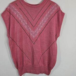 Vintage Prediction Pink Women's Sweater